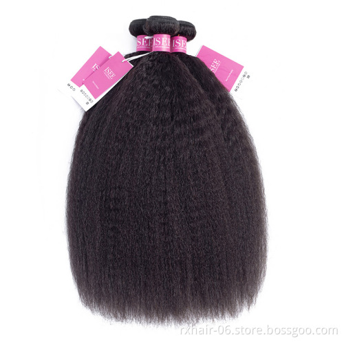 Isee Top Quality Raw Peruvian Yaki Straight Human Hair